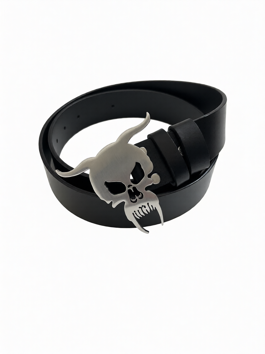 "skull" belt